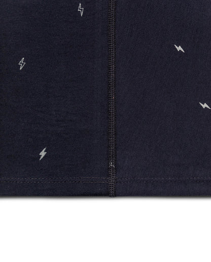 Men's Boxer in Cotton Blend - Blue - 3