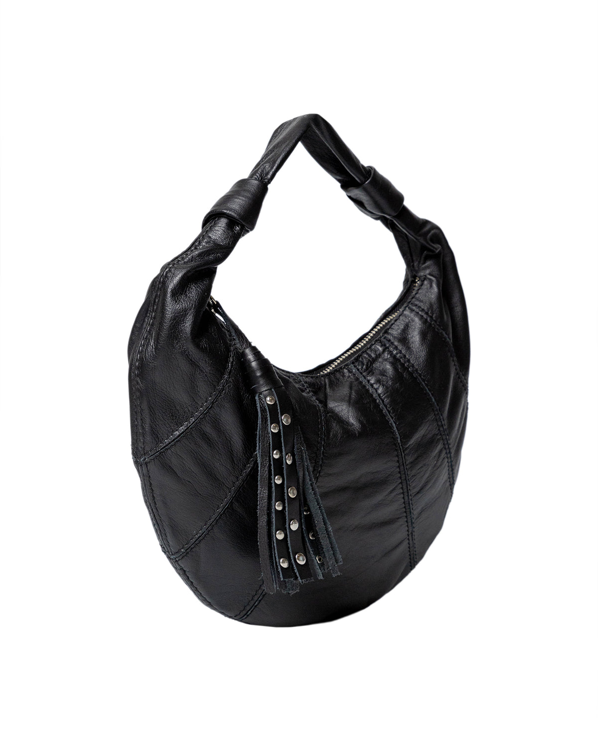 Women´s Mini Leather Bag - Black 63_202H002_NEG194007_3
