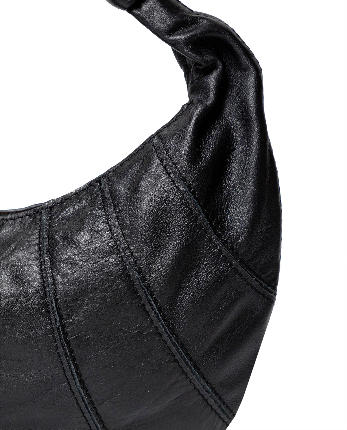 Women´s Mini Leather Bag - Black 63_202H002_NEG194007_4