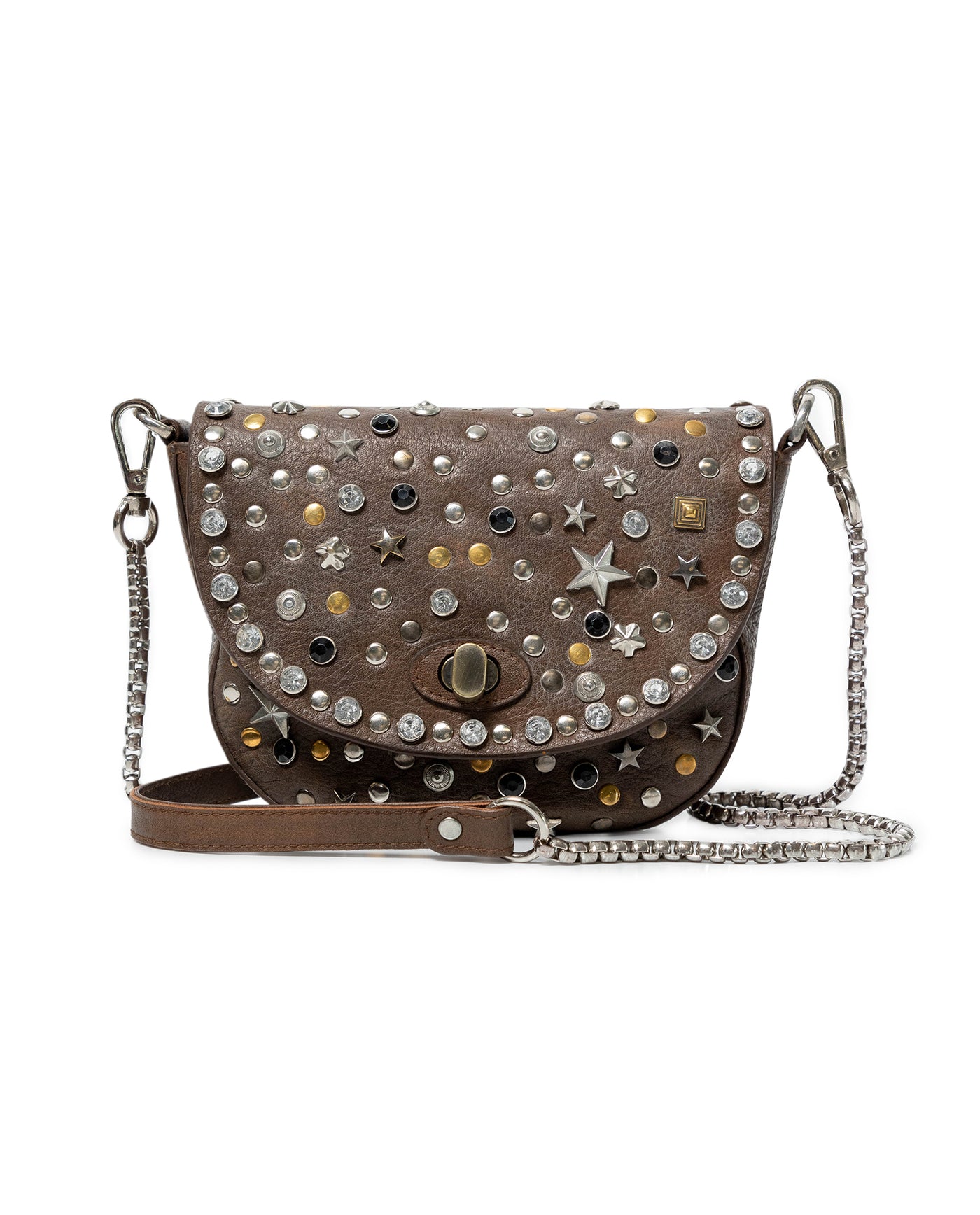 Bolso Tipo Flap en Cuero para Mujer - Brown 63_204G501_CAF181314_0