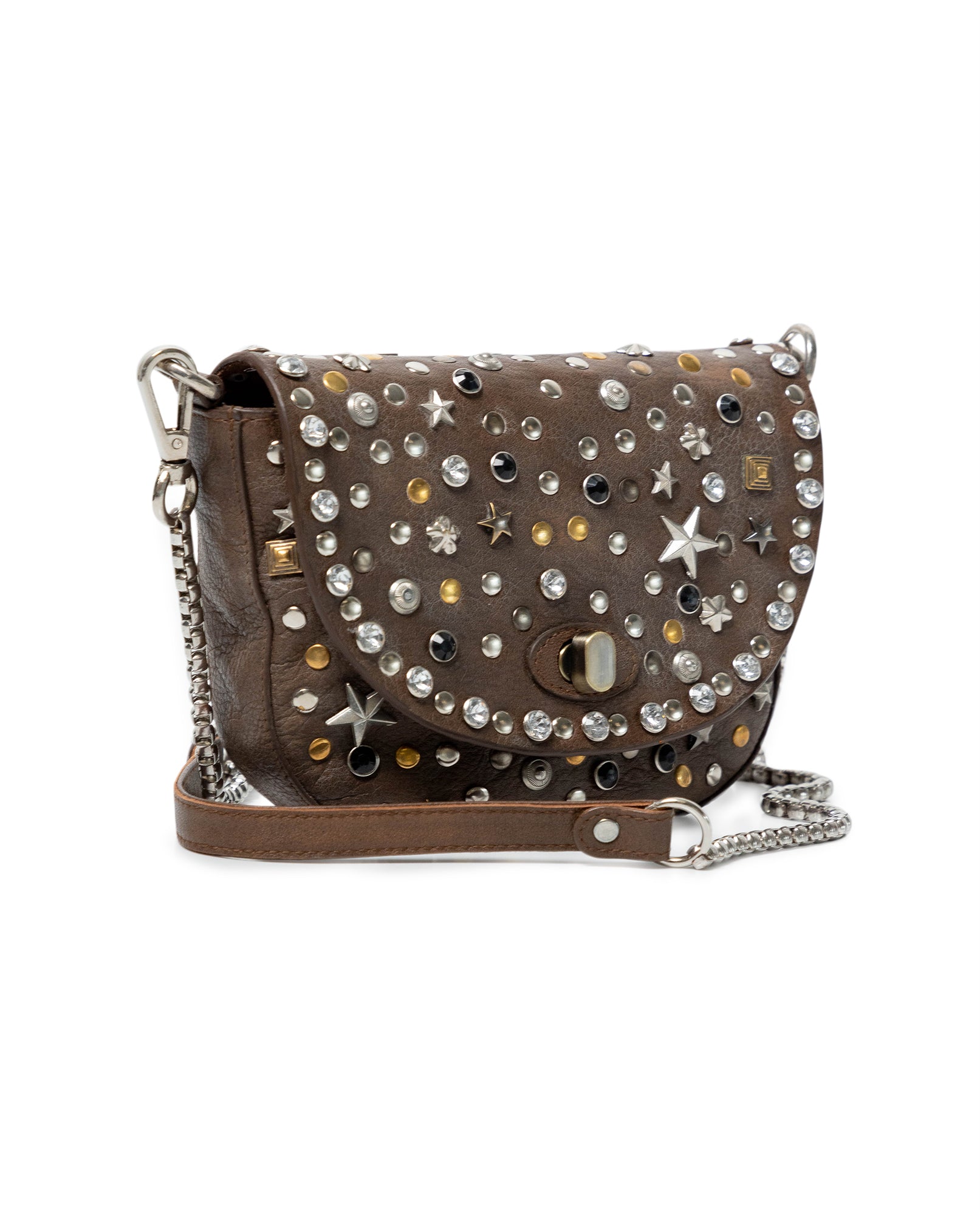 Bolso Tipo Flap en Cuero para Mujer - Brown 63_204G501_CAF181314_4