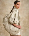 Women´s Maxi Leather Bag - Raw 63_204G504_CRU110103_0