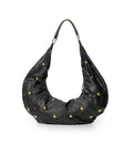 Women´s Maxi Leather Bag - Black 63_204G504_NEG194007_0