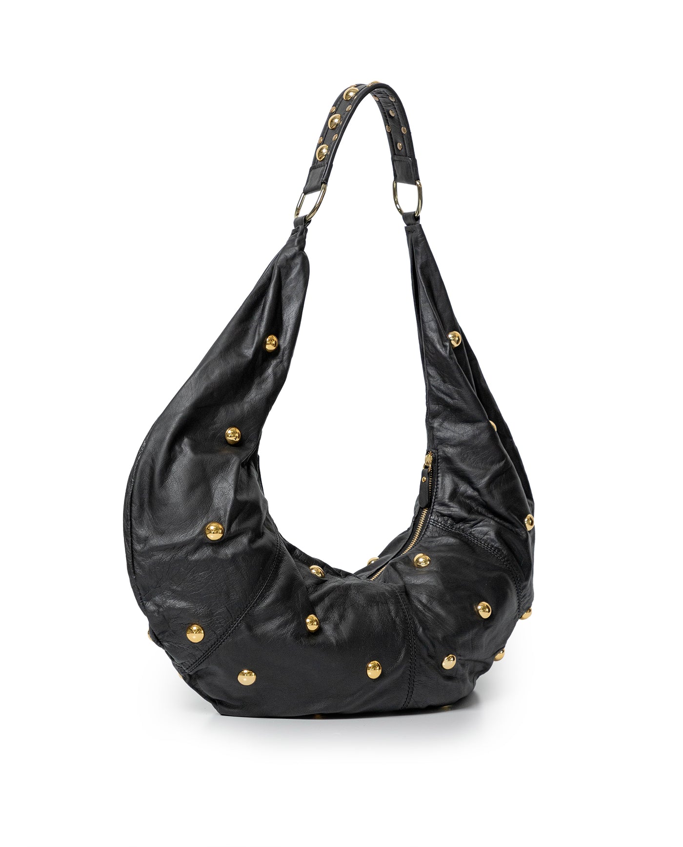Women´s Maxi Leather Bag - Black 63_204G504_NEG194007_4