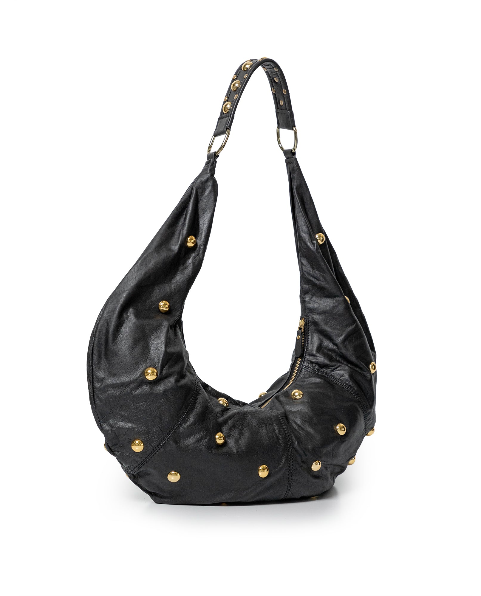 Women´s Maxi Leather Bag - Black 63_204G504_NEG194007_4