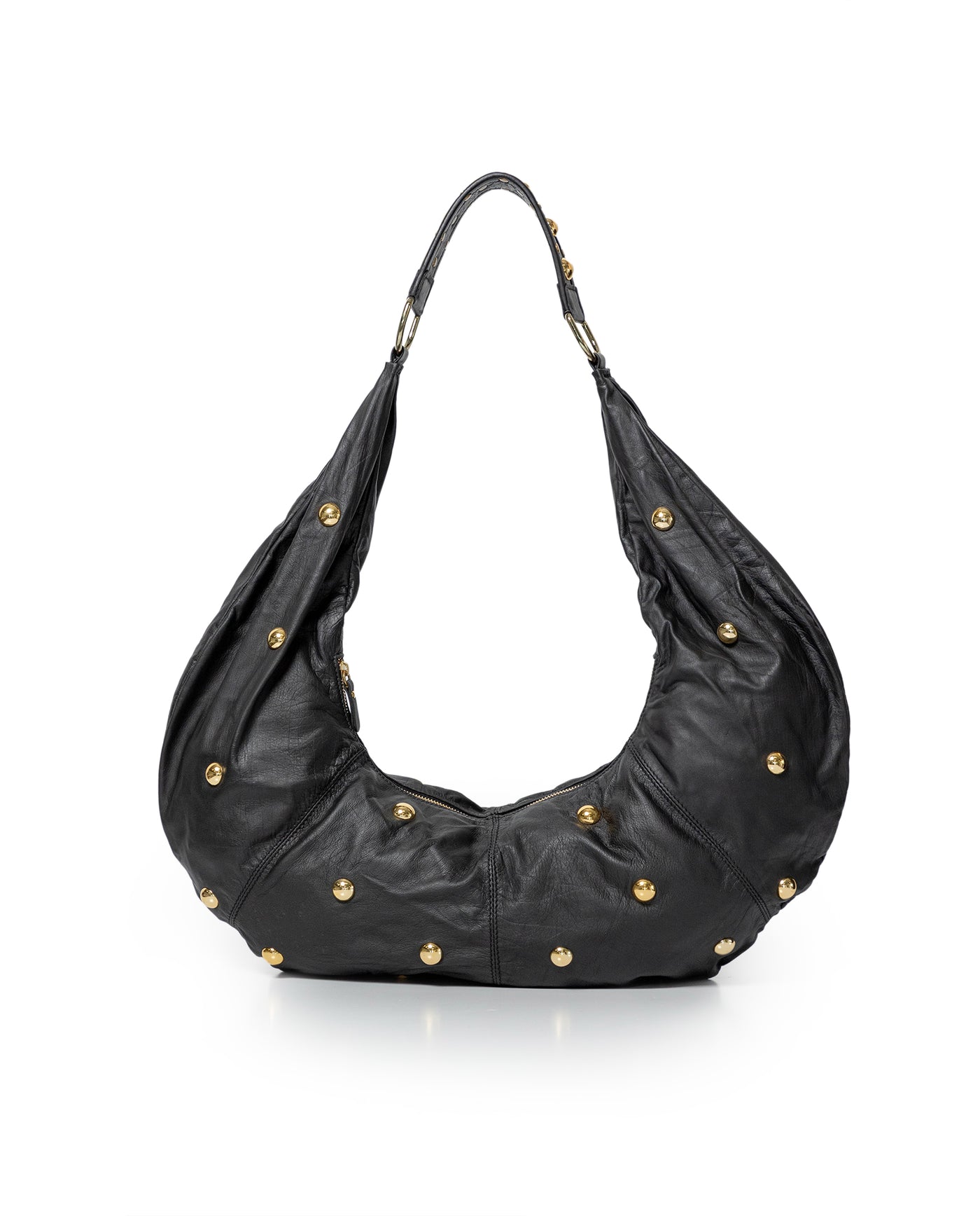 Women´s Maxi Leather Bag - Black 63_204G504_NEG194007_7