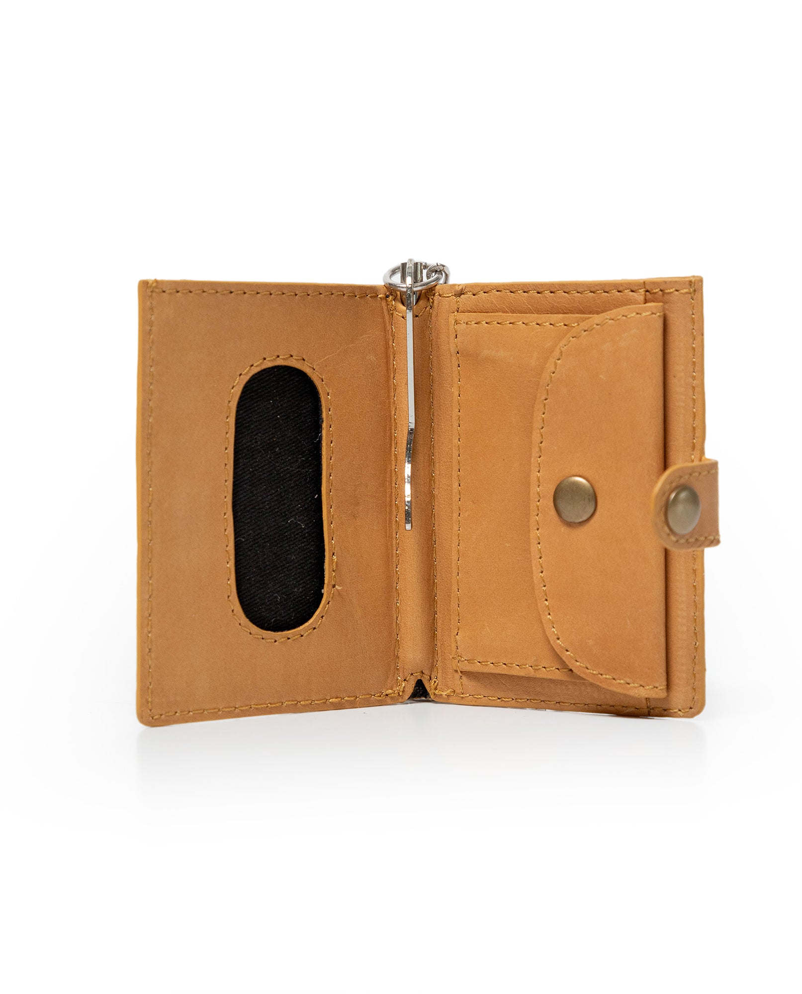 Women´s Leather Chain Wallet - Yellow 63_204G506_AMA151142_5