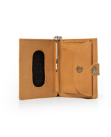 Women´s Leather Chain Wallet - Yellow 63_204G506_AMA151142_6