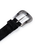 Womens Belt Split Cowhide Leather 100% XL Western Buckle - Black 63_211H003_NEG194007_3
