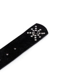 Womens Belt Split Cowhide Leather 100% XL Western Buckle - Black 63_211H003_NEG194007_4