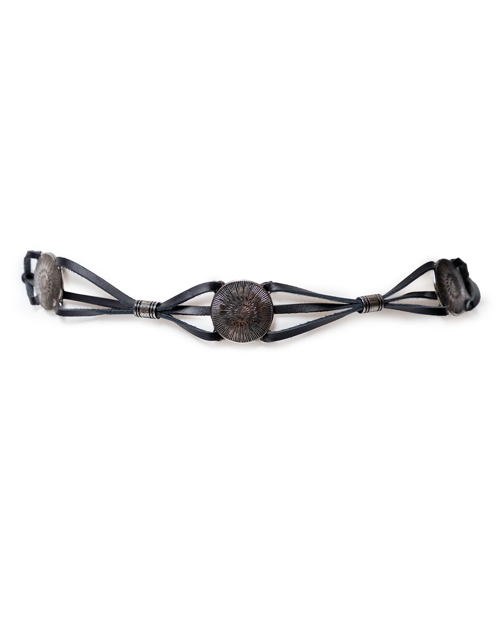 Womens Belt Slim Cowhide Leather Zamak Hardware - Black 63_211H011_NEG194007_3