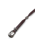 Women´s Python-Embossed Belt - Brown 63_212H006_CAF191314_4