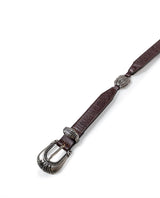 Women´s Python-Embossed Belt - Brown 63_212H006_CAF191314_4