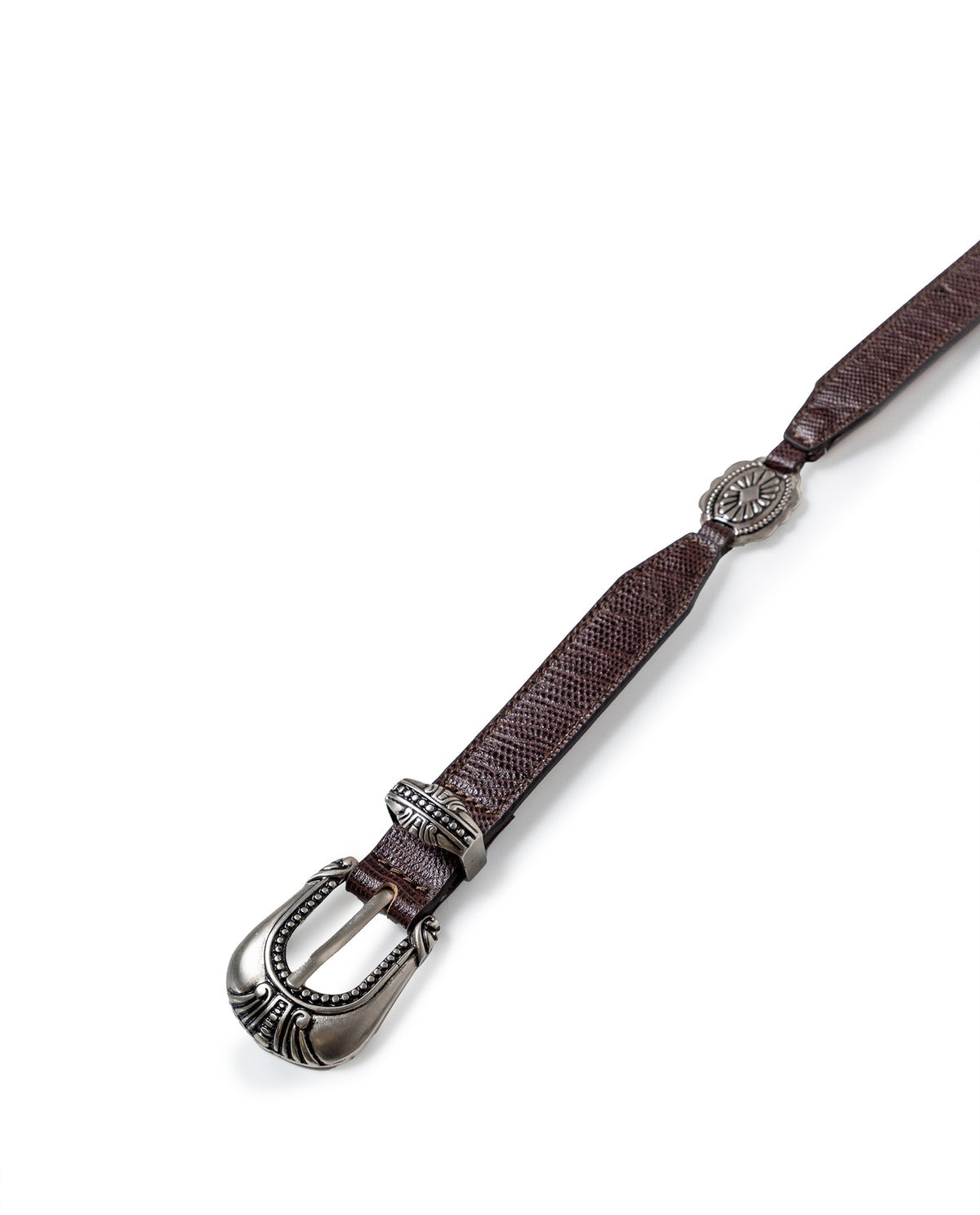 Women´s Python-Embossed Belt - Brown 63_212H006_CAF191314_4