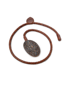 Leather Western Belt - Brown 63_214G537_CAF190916_0