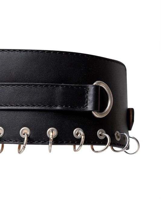 Womens Cowhide Leather Soft-Touch Belt - Special Collection - Black 63_214H202_NEG194007_3