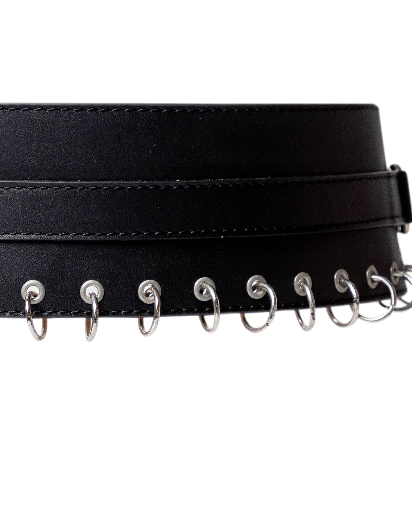 Womens Cowhide Leather Soft-Touch Belt - Special Collection - Black 63_214H202_NEG194007_4