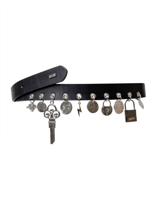 Womens Cowhide Leather Belt - Special Collection - Black 63_214H203_NEG194007_3