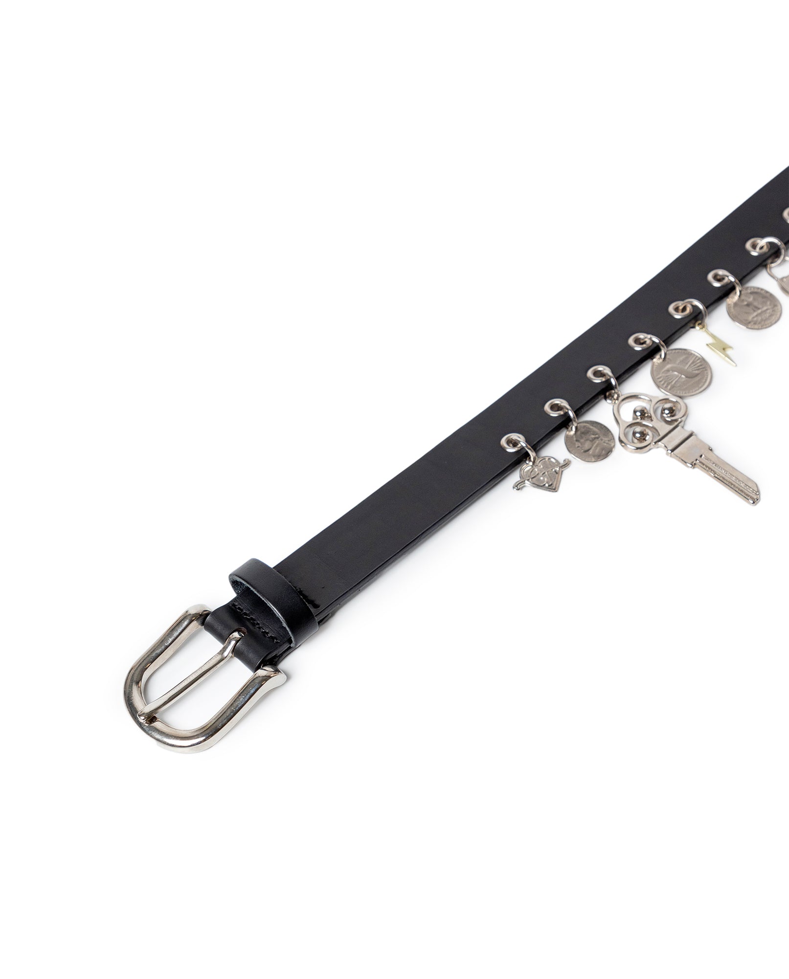 Womens Cowhide Leather Belt - Special Collection - Black 63_214H203_NEG194007_8