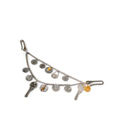 Womens Polished Chain Belt - Special Collection - Gray 63_214H204_GRI140000_0
