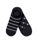 Womens Socks Two Pack Invisible Cuff Cotton Elastane Varied Designs Chevignon Sole Branding Discreet - Assorted 63_251H001_SUR999996_0