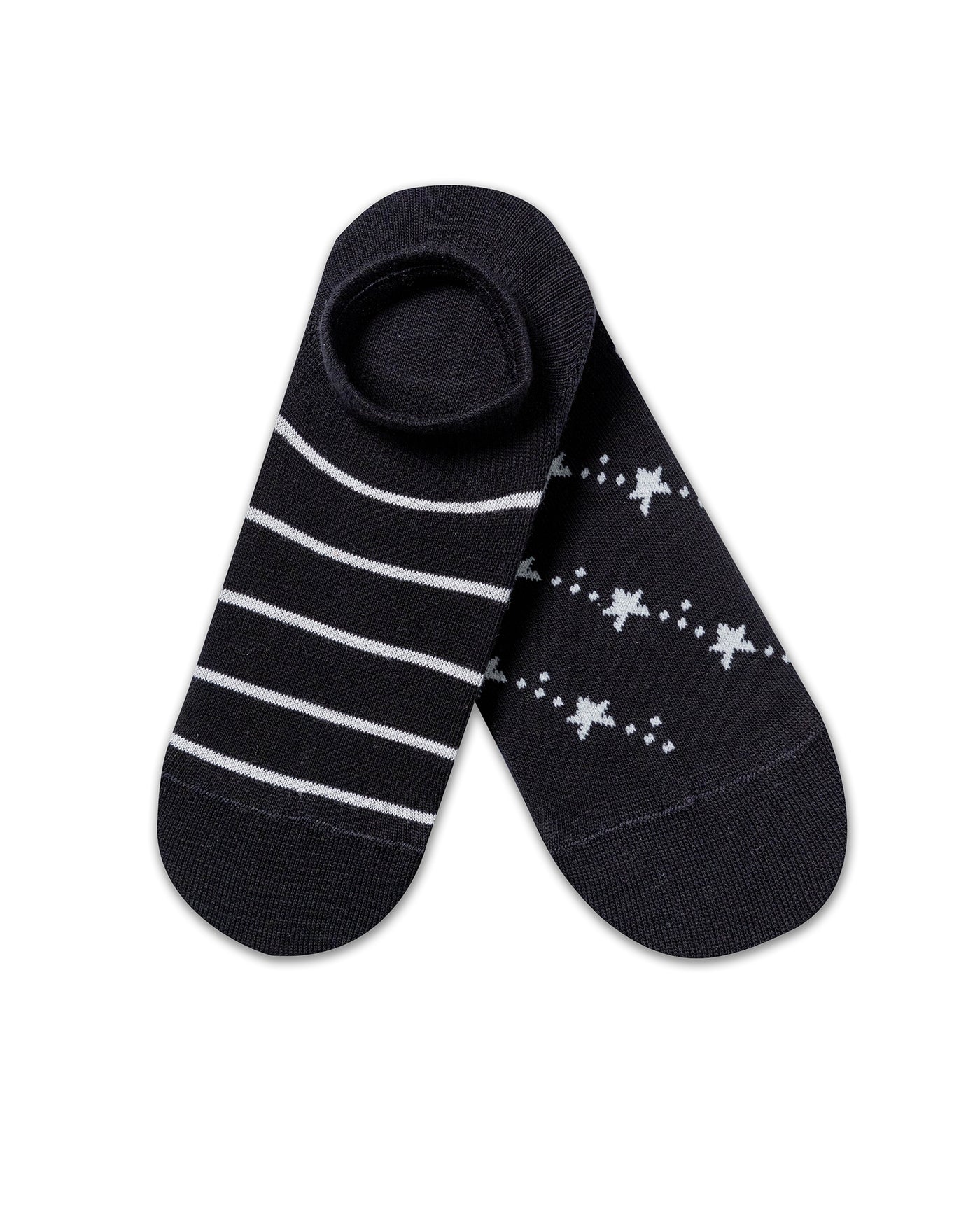 Womens Socks Two Pack Invisible Cuff Cotton Elastane Varied Designs Chevignon Sole Branding Discreet - Assorted 63_251H001_SUR999996_0