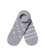 Womens Socks Two Pack Invisible Cuff Cotton Elastane Varied Designs Chevignon Sole Branding Discreet - Various 63_251H001_SUR999998_0