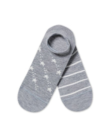 Womens Socks Two Pack Invisible Cuff Cotton Elastane Varied Designs Chevignon Sole Branding Discreet - Various 63_251H001_SUR999998_0