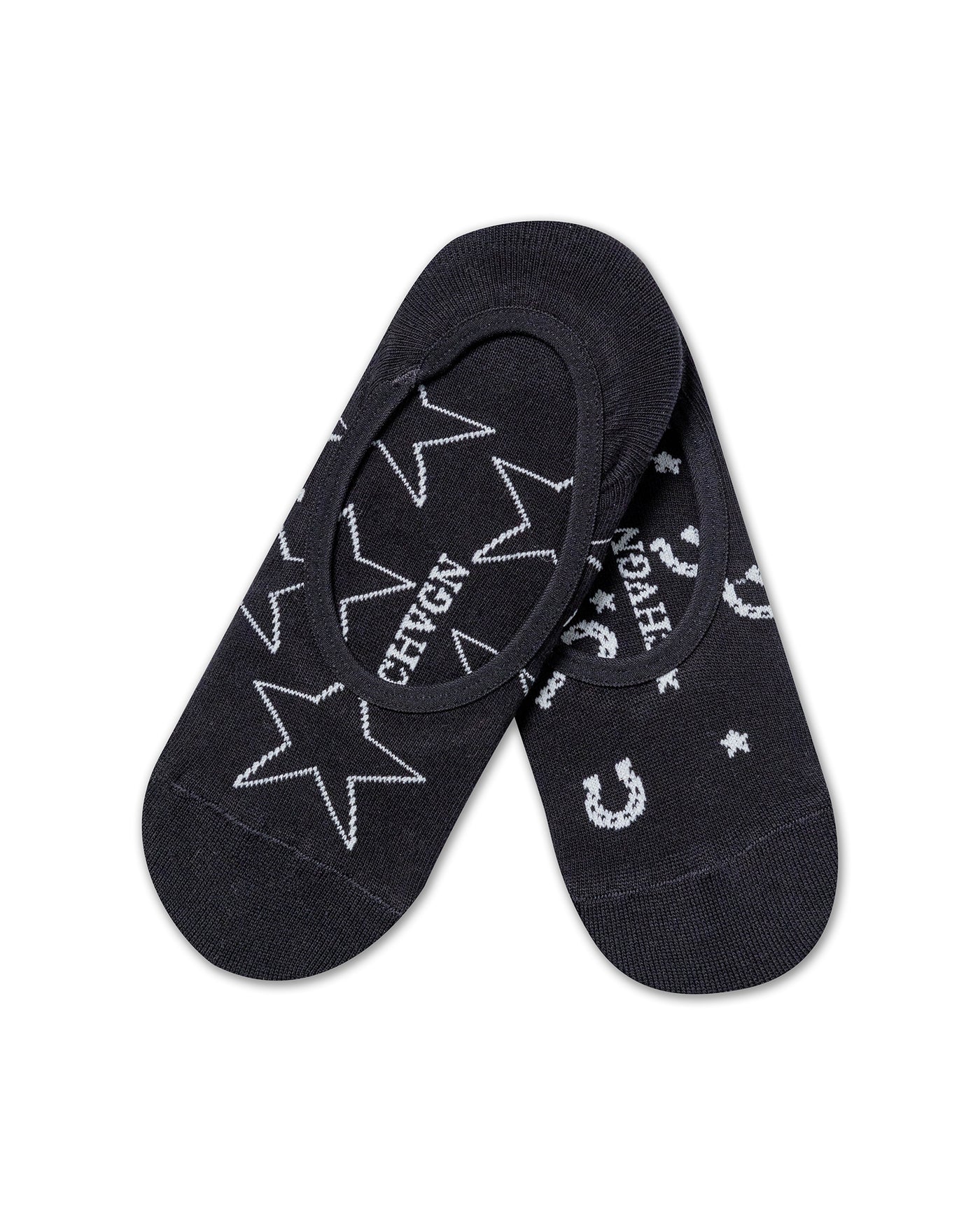 Womens Socks Two Pack Super Invisible Cotton Elastane Silicone-Edged - Assorted 63_251H002_SUR999996_0
