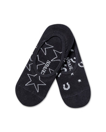 Womens Socks Two Pack Super Invisible Cotton Elastane Silicone-Edged - Assorted 63_251H002_SUR999996_0