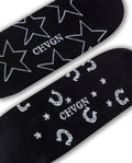 Womens Socks Two Pack Super Invisible Cotton Elastane Silicone-Edged - Assorted 63_251H002_SUR999996_5