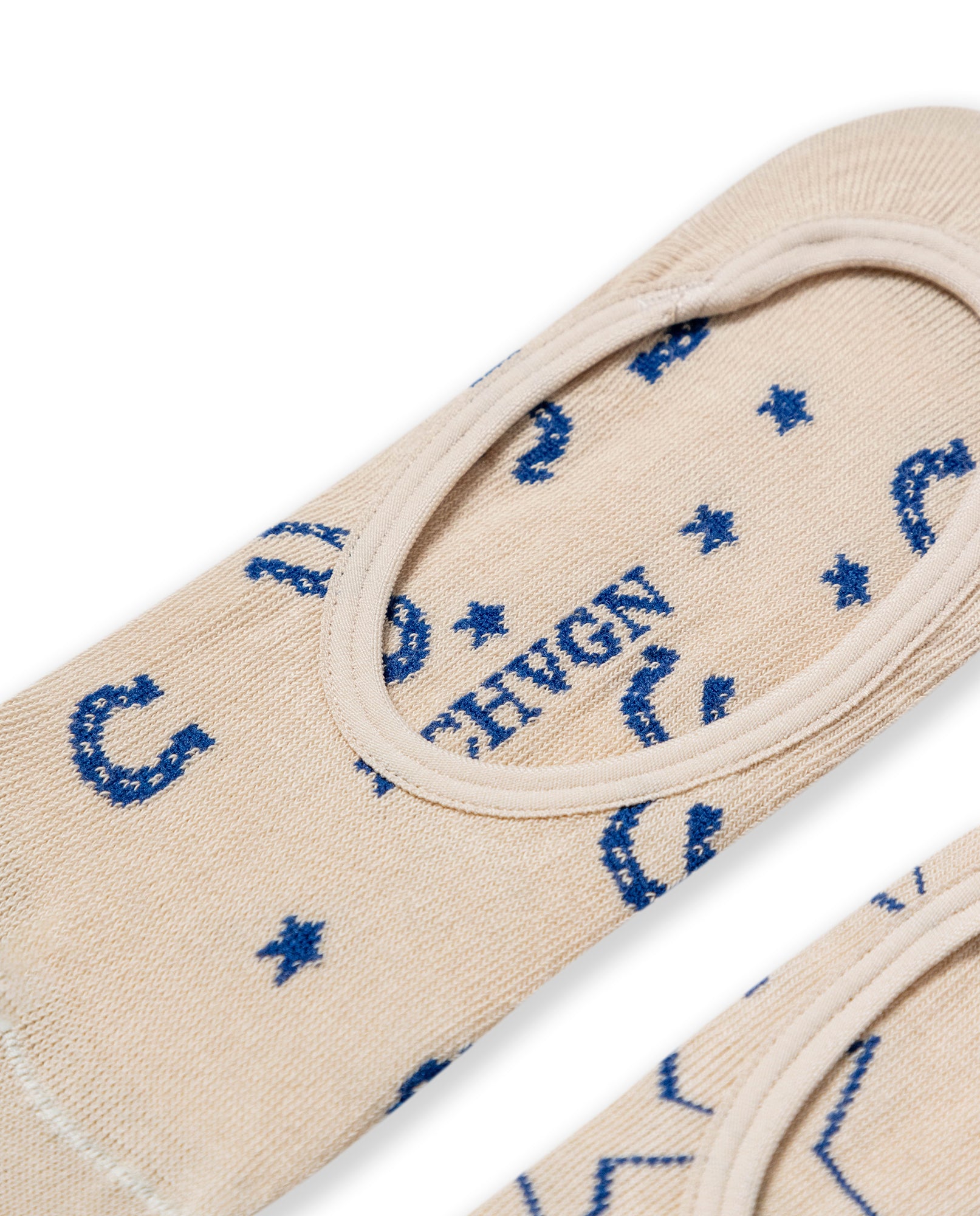 Womens Socks Two Pack Super Invisible Cotton Elastane Silicone-Edged - Various 63_251H002_SUR999998_3