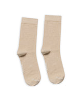 Womens Socks Mid Calf Cotton Elastane Mini Channel Lurex - Khaki 63_251H004_CAQ150309_0