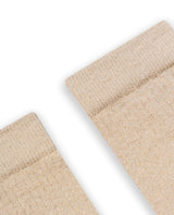 Womens Socks Mid Calf Cotton Elastane Mini Channel Lurex - Khaki 63_251H004_CAQ150309_4