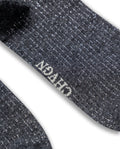 Womens Socks Mid Calf Cotton Elastane Mini Channel Lurex - Black 63_251H004_NEG194007_3