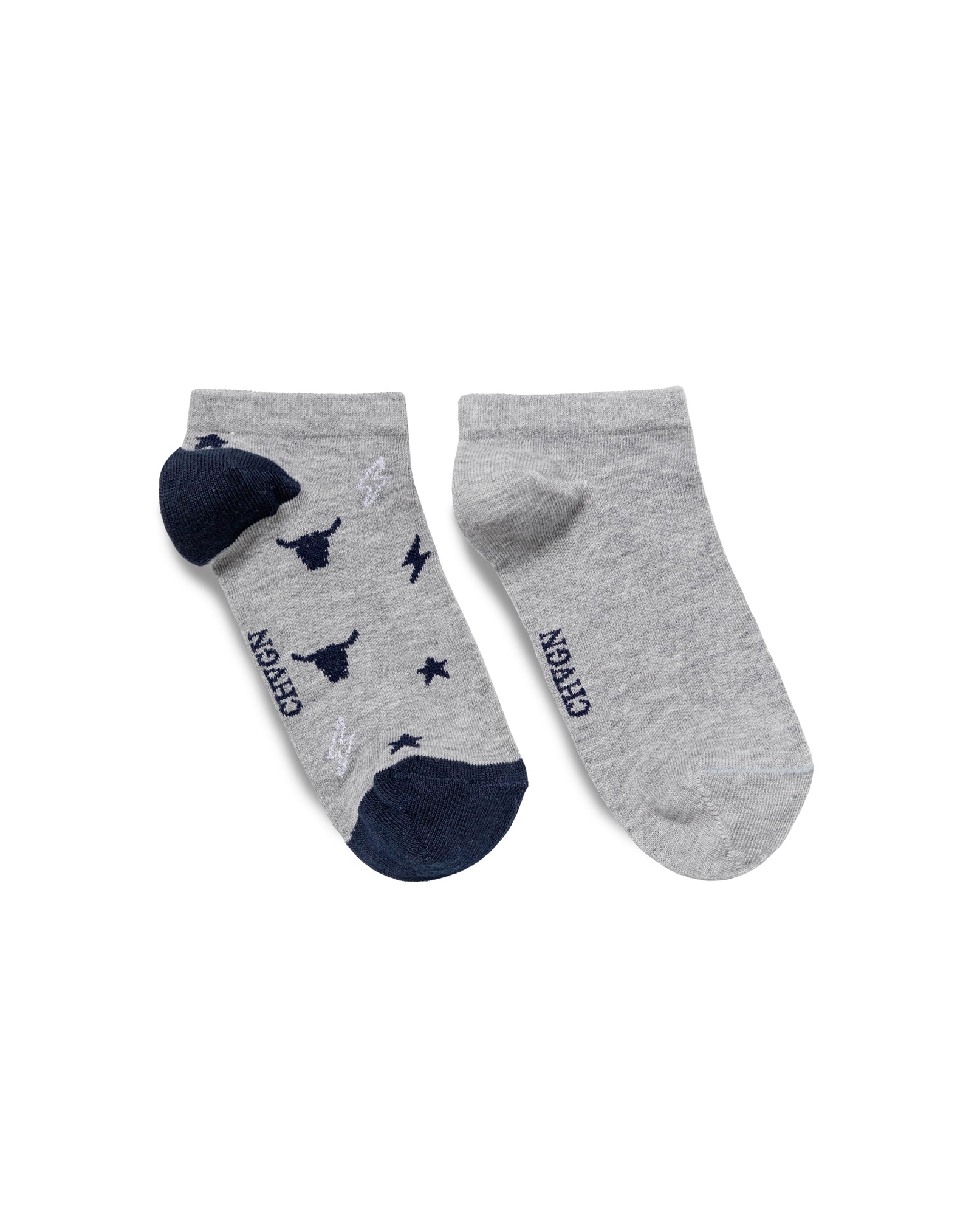 Women's Ankle Socks Bi-Pack in Cotton-Polyamide Blend 259G000 - 1