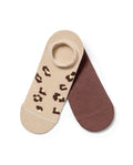 Women's Invisible Socks Bi-Pack in Cotton-Polyamide Blend 259G001 - 1