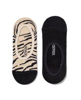 Women's Silicone Edge Super Invisible Socks Bi-Pack in Cotton-Polyamide Blend 259G002 - 1