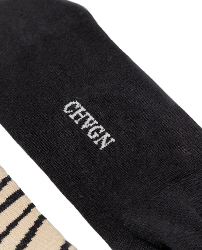 Women's 2 - Pack of Invisible Socks - Assorted - 3