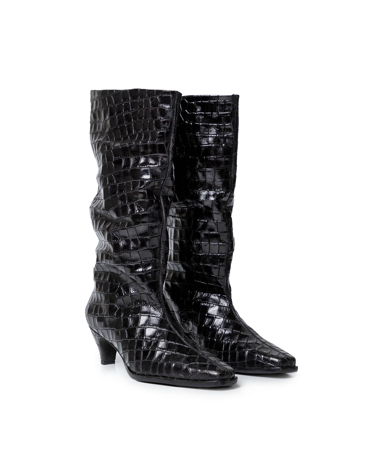 Women´s Mid-Calf Boots - Black 63_262H003_NEG194007_0