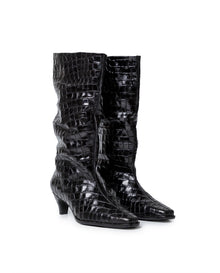 Women´s Mid-Calf Boots - Black 63_262H003_NEG194007_0
