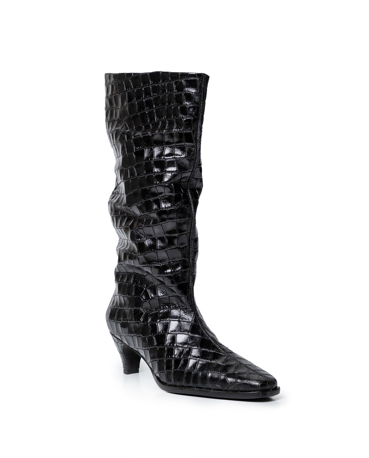 Women´s Mid-Calf Boots - Black 63_262H003_NEG194007_5