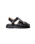 Womens Cowhide Leather Natural Shoes - Special Collection - Black 63_264H200_NEG194007_3