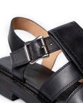 Womens Cowhide Leather Natural Shoes - Special Collection - Black 63_264H200_NEG194007_5