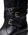 Womens Cowhide Leather Structured Shoes - Special Collection - Black 63_264H203_NEG194007_6