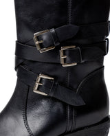 Womens Cowhide Leather Structured Shoes - Special Collection - Black 63_264H203_NEG194007_6