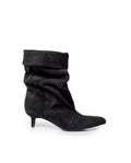 Womens Cowhide Leather Mid-Shaft Boots - Special Collection - Black 63_264H204_NEG194007_3
