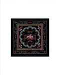 Womens Bandana Rodeo Rayon Thematic Print Western Styling - Black 63_281H700_NEG194004_0