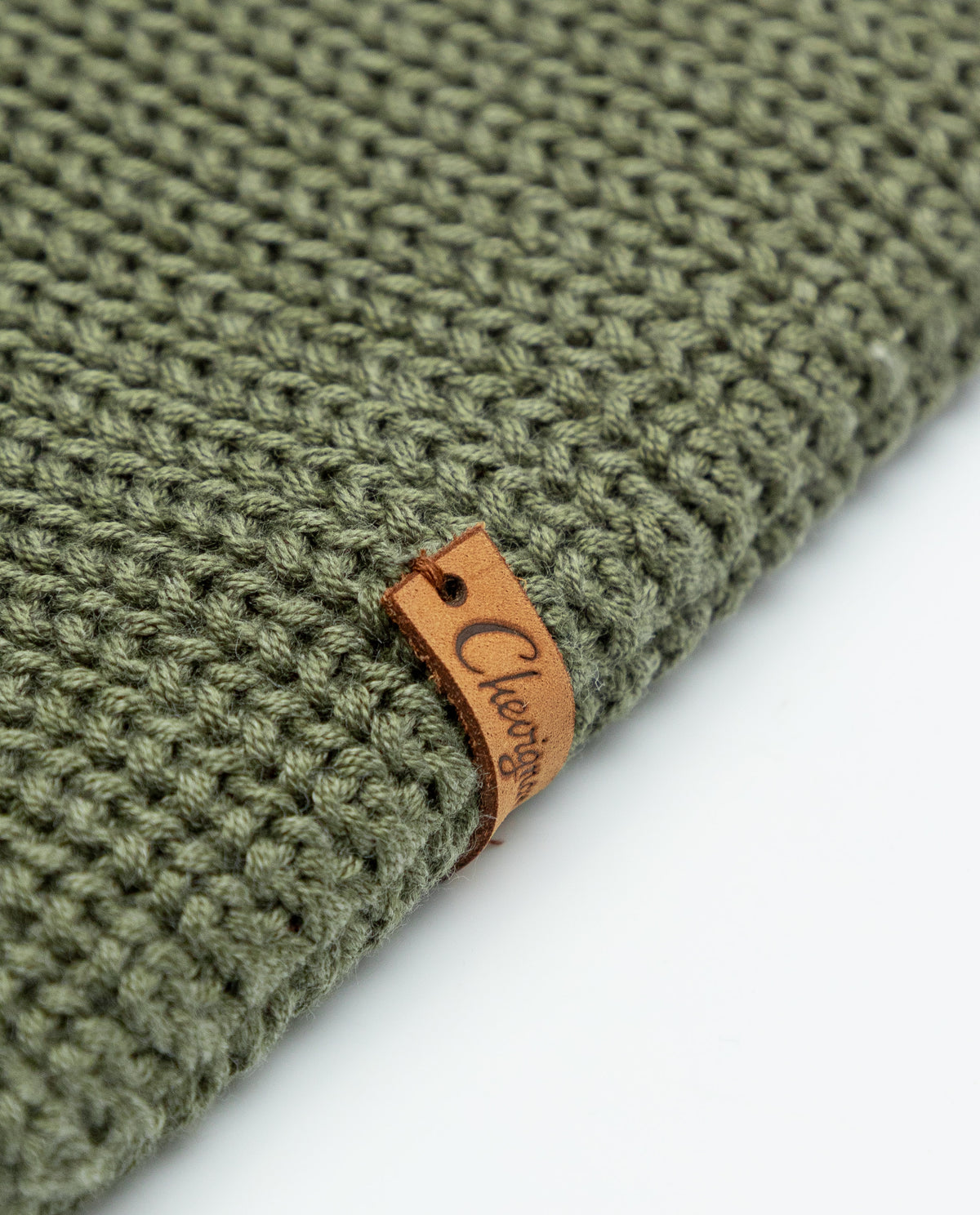 Knit Infinity Scarf - Green 63_289F000_VER180312_3