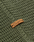 Knit Infinity Scarf - Green 63_289F000_VER180312_5